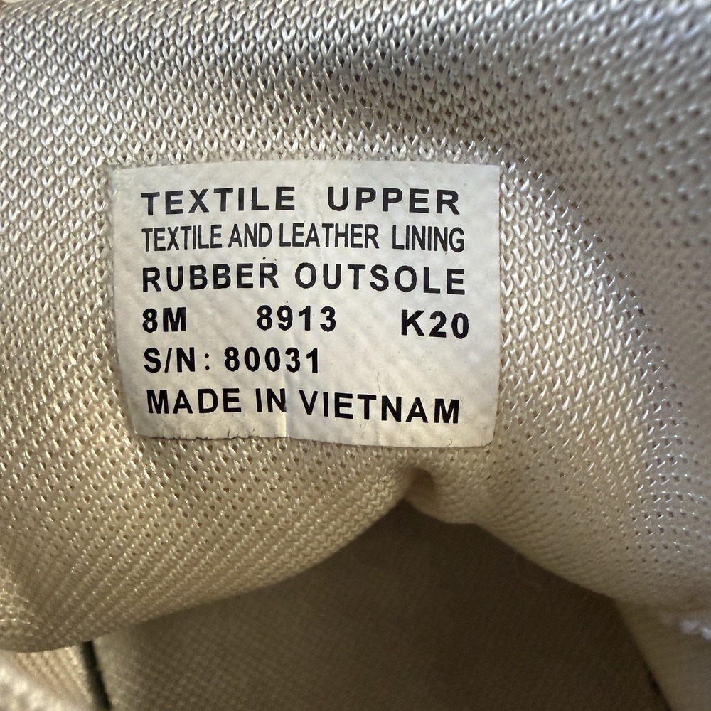 Tory Burch Size 9.5 Womens Classic Court Sneaker, Ivory Canvas/ Perfect Navy - Picture 9 of 9
